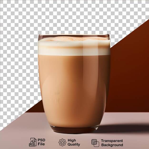 PSD tazza di caffè realistica con sfondo trasparente file png