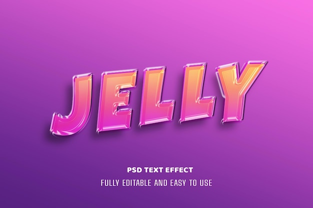 Realistic editable 3d text effect