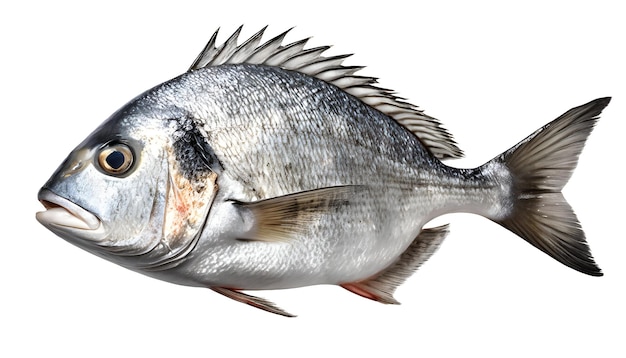 PSD realistic fresh fish dorado