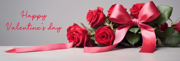 PSD realistic happy rose day