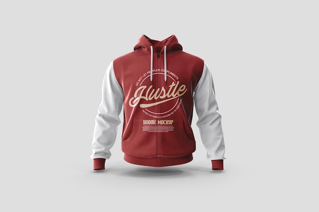 Premium PSD | Realistic hoodie mockup psd template