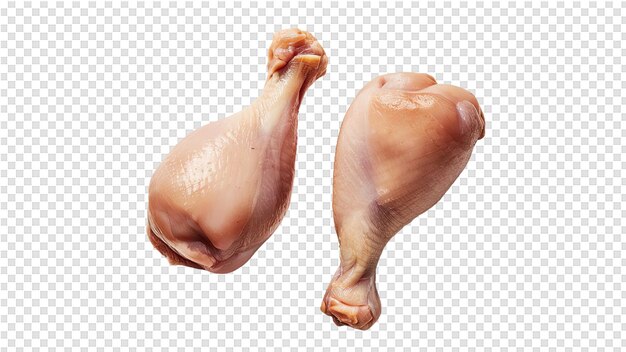 PSD a realistic image of a chicken and chicken on a transparent background