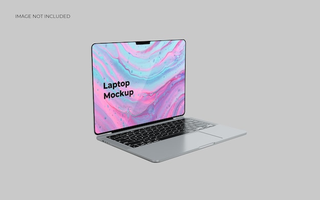 Realistic Laptop Mockup