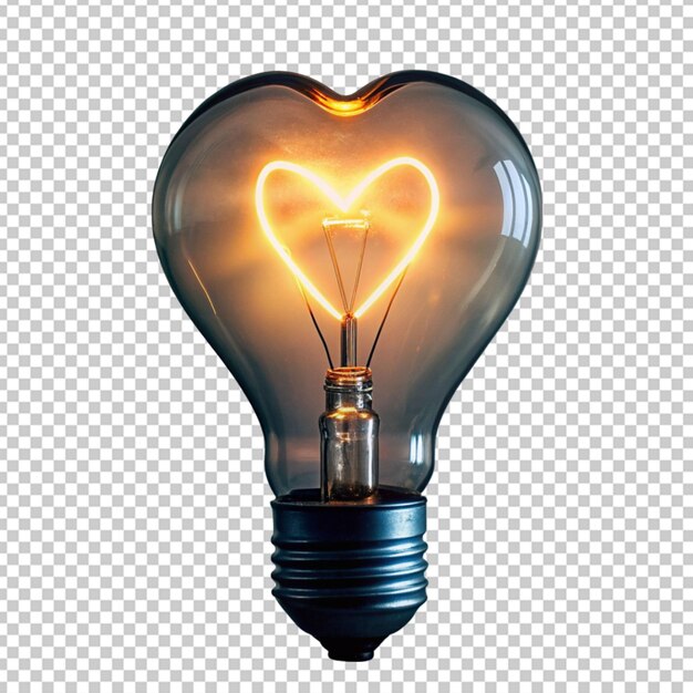 PSD realistic light bulb