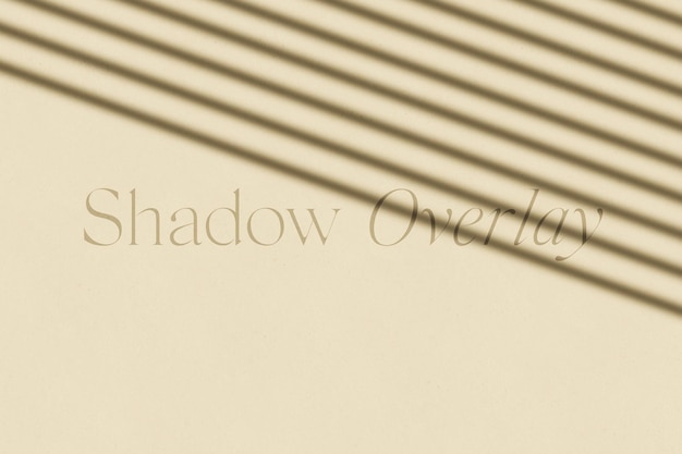 PSD realistic minimalist transparent window shadow light overlay effect on wall background mockup psd