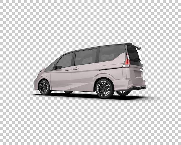 PSD auto moderna realistica isolata sullo sfondo illustrazione di rendering 3d