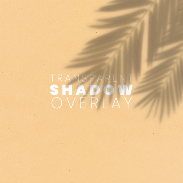 realistic overlay shadow effect PSD