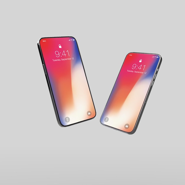 realistic phone screen