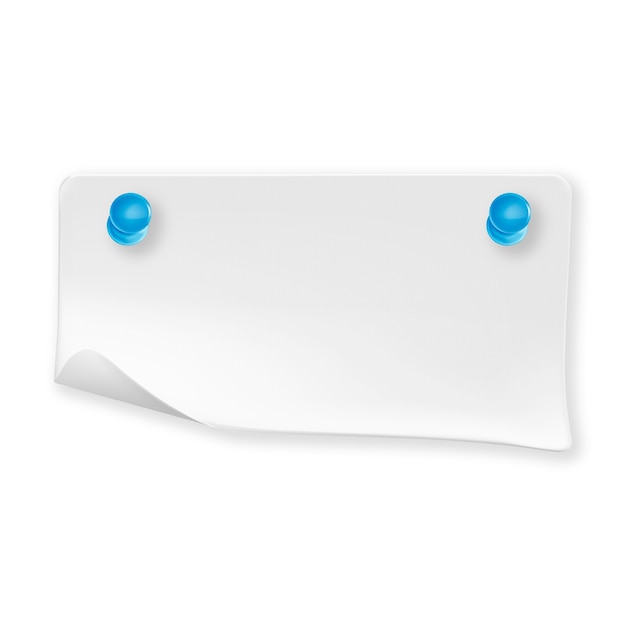 PSD realistic post it element isolated