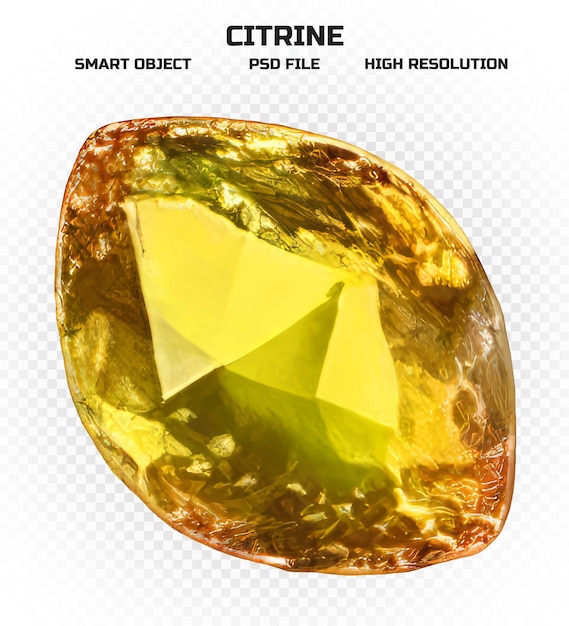 Realistic precious gemstone in high resolution