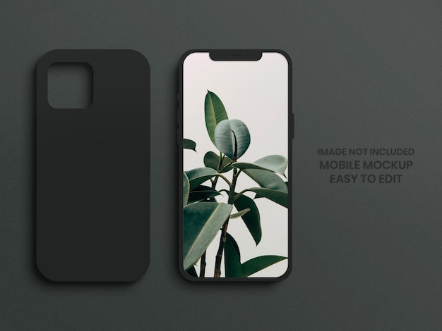 Realistic premium quality smartphone mockup