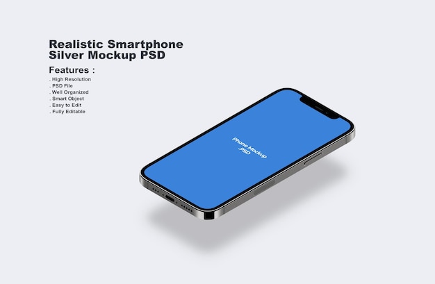 Mockup di smartphone premium realistico PSD Premium