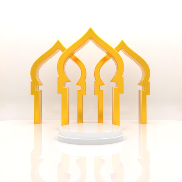 Realistic ramadan kareem realistic rendering