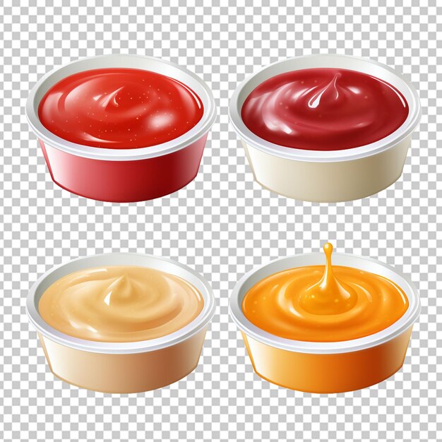 PSD realistic sauce