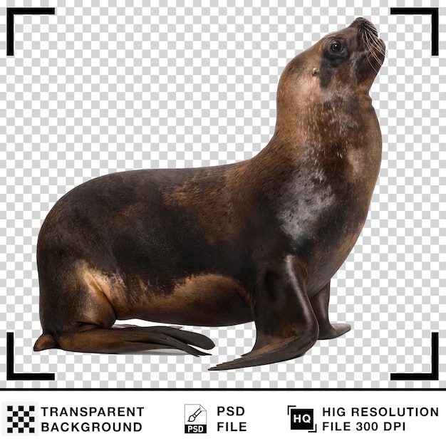 realistic seal in a white background seal transparent background