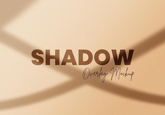 PSD realistic shadow overlay effects mockup top view composition with window shadow