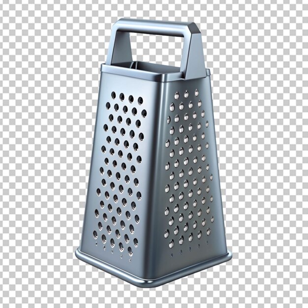 PSD realistic simple grey grater