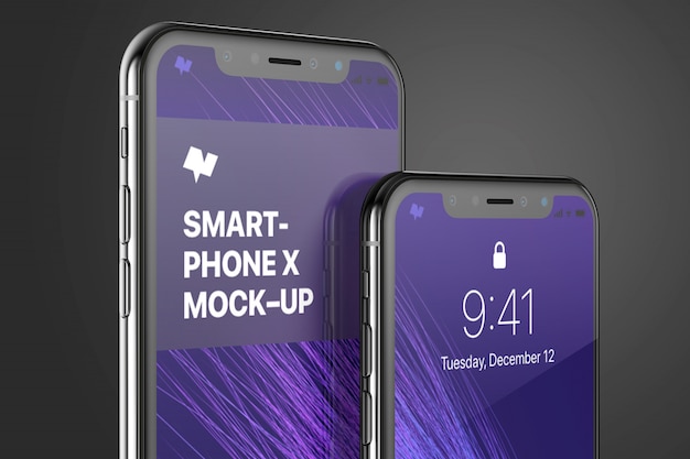 PSD realistic smartphone mockup