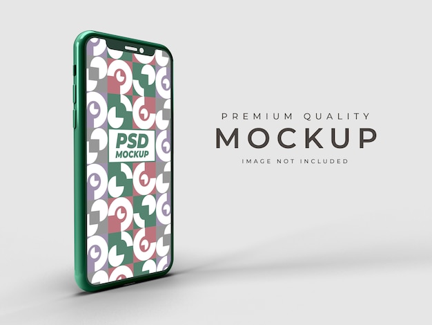 PSD realistic smartphone mockup