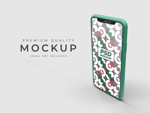 PSD realistic smartphone mockup