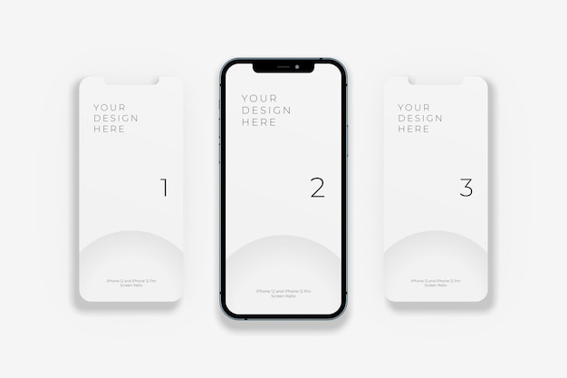 PSD mockup di smartphone realistico