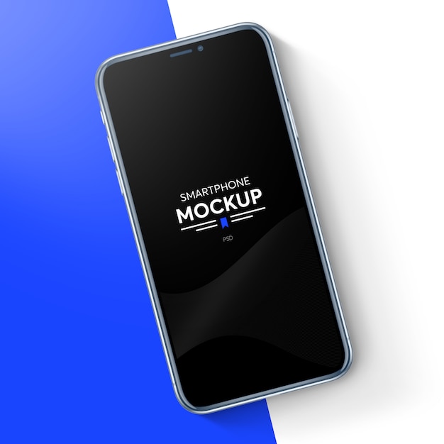 PSD mockup di smartphone realistico