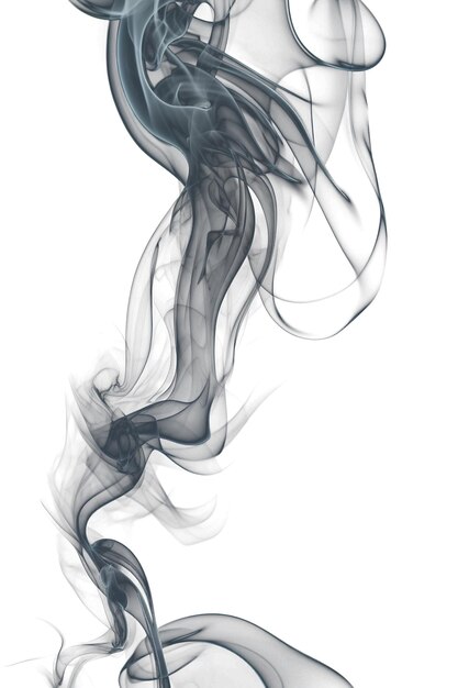 PSD realistic smoke illustrations on a transparent background ideal for adding atmospheric effects