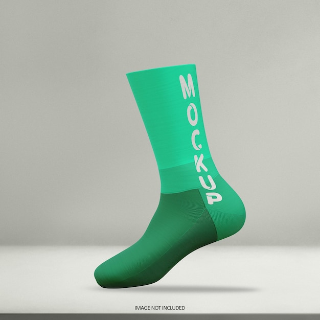 Realistic socks mockup