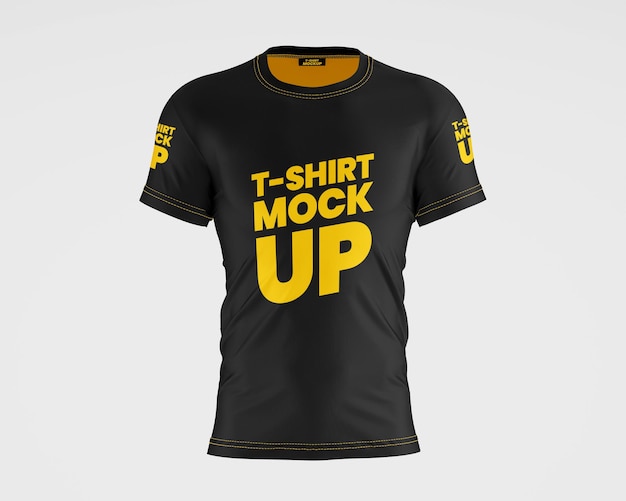 PSD mockup di t-shirt realistico