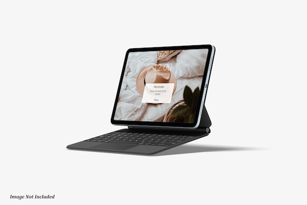 Mockup di schermo realistico tablet pro