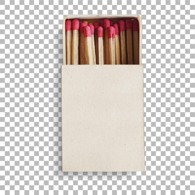 realistic view of matches isolated against plain background suitable for enhancing elements of your design project