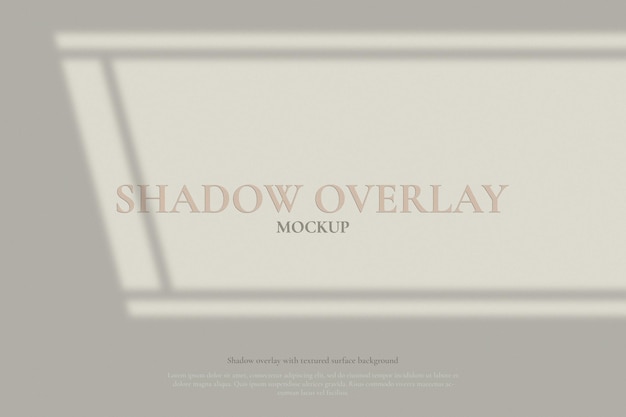 Realistic window shadow overlay mockup on textured surface background Organic shadow overlay High quality shadows Textured wall