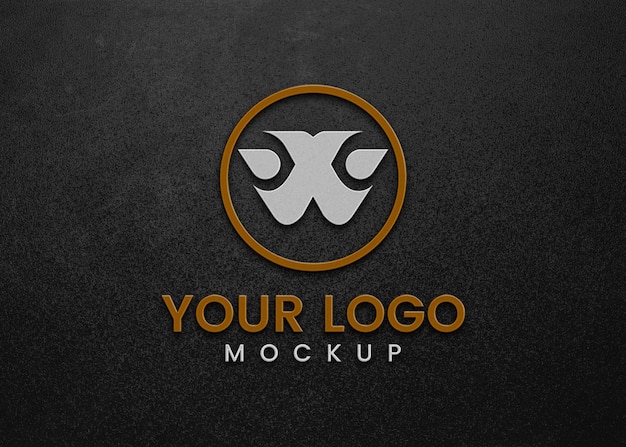 realistisch logo mockup