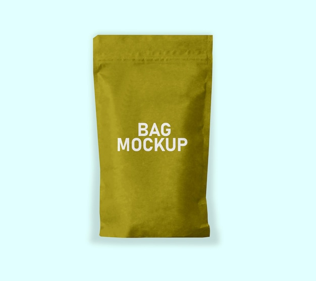 Realistisch mockupontwerp van de tas