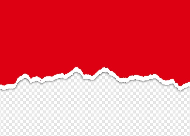 Realistisch papier scheurt textuur ontwerp mockup