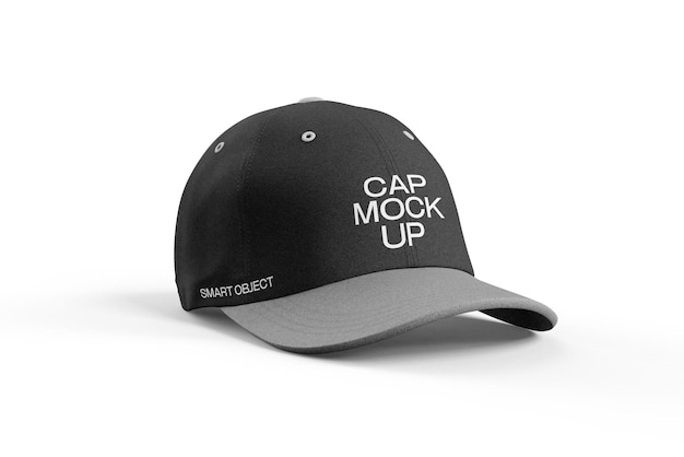 Realistische Baseball Cap Mockup voor Logo en Branding Design