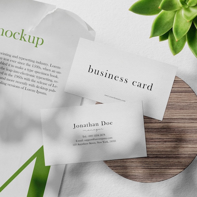 PSD realistische mockups