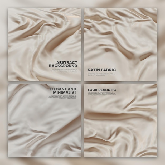 REALISTISCHE SATIJNEN STOF ALS ABSTRACTE ACHTERGROND