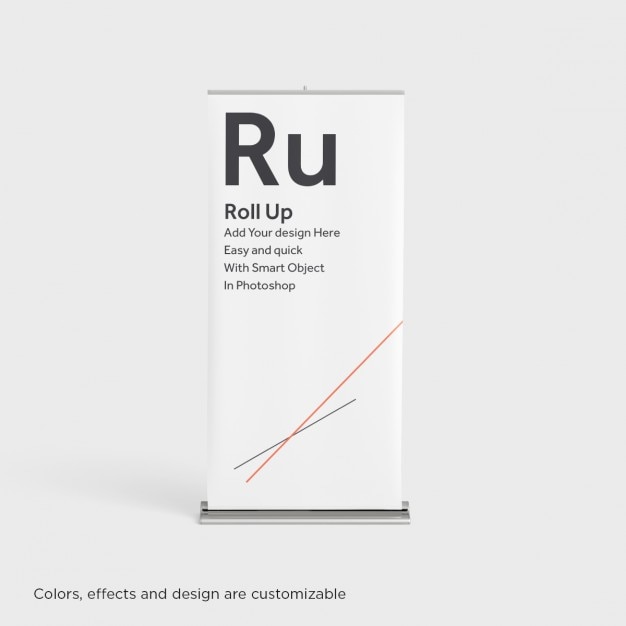 Realistisk roll up modell