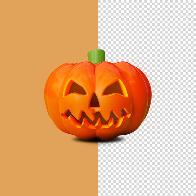 Realistyczna dynia Halloween 3D do jasnej świątecznej dekoracji