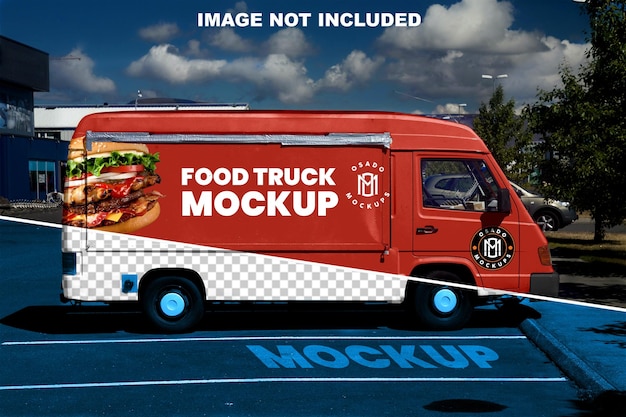 Realistyczna Makieta Food Truck