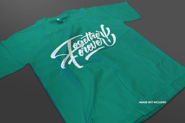 Realistyczna makieta tshirt psd