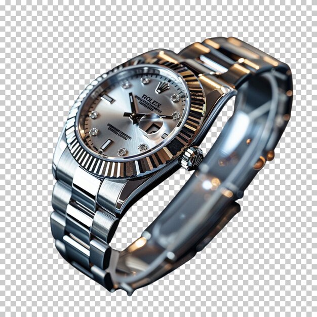PSD realistyczny zegarek odizolowany na przezroczystym tle