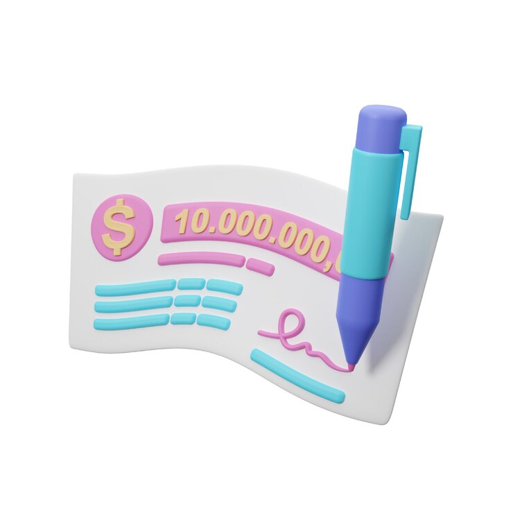 PSD получение 3d-значка для банковского дела