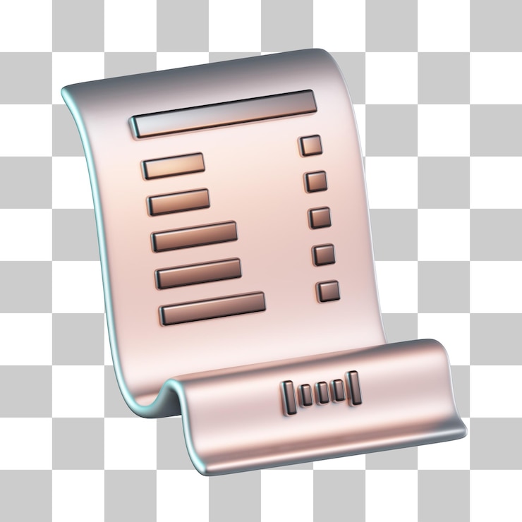 PSD получение транзакции 3d icon