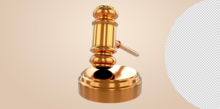 PSD rechter hamer wet hamer. veiling rechtbank hamer bod autoriteit concept symbool transparant, png