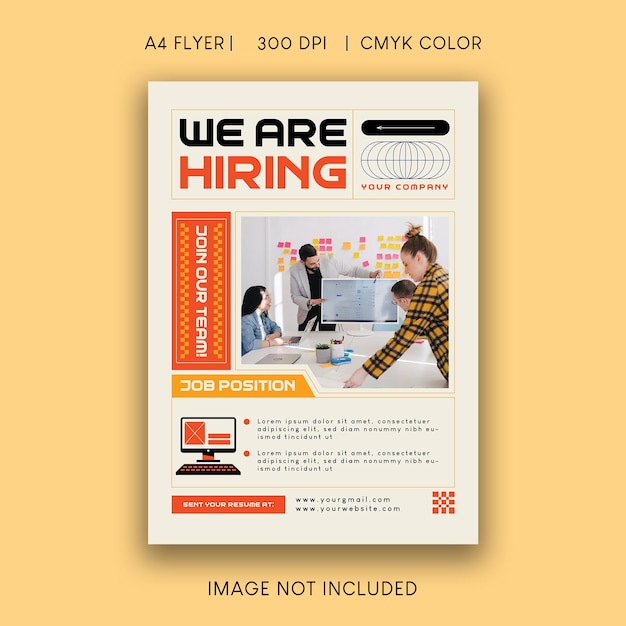 Recruitment Flyer en Recruitment Flyer