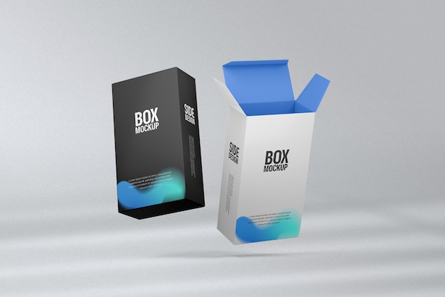 Rectangle box mockup