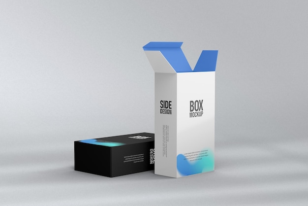 PSD rectangle box mockup