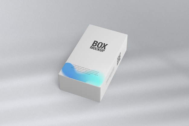 PSD rectangle box mockup